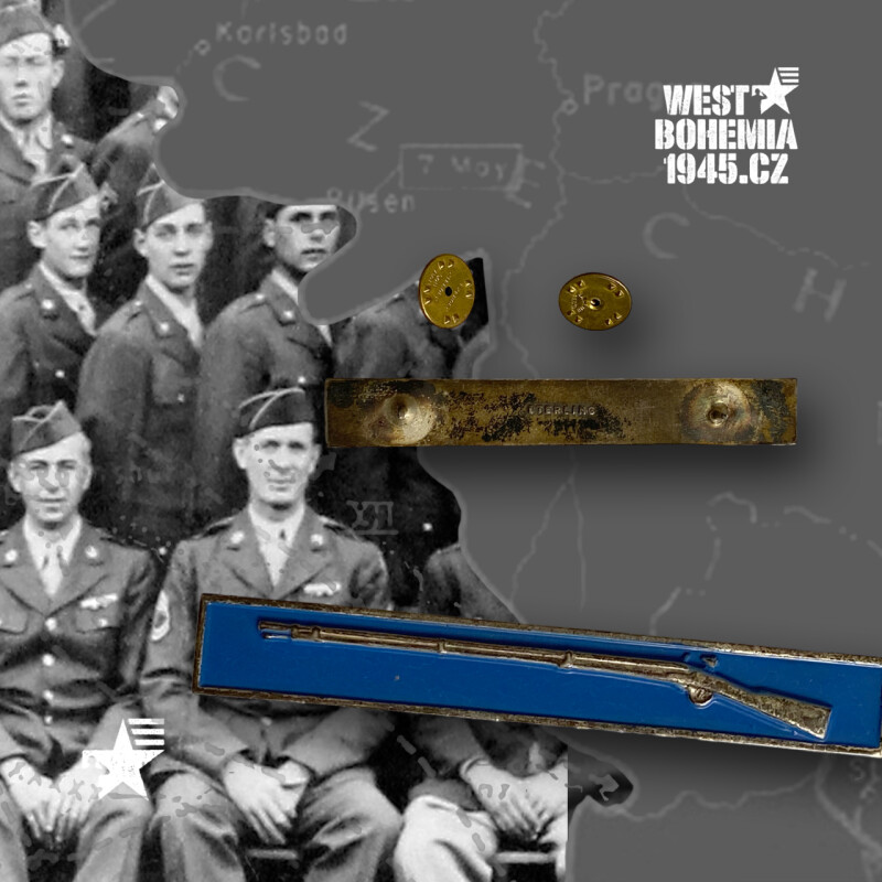 Originální odznak pěchoty  EXPERT INFANTRY BADGE STERLING